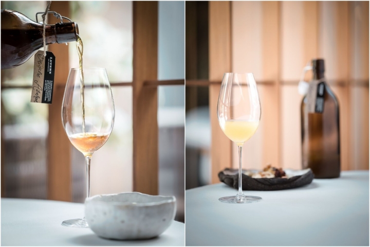 Propuesta de bebidas sin alcohol en Ricard Camarena Restaurant.