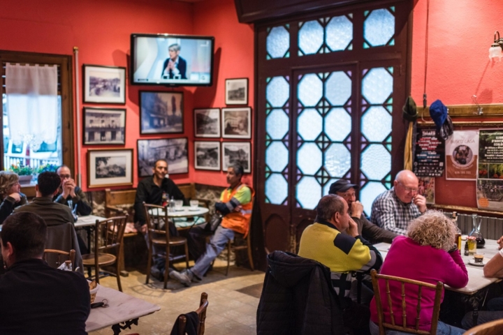 Bar en la entrada de Casa Leonardo