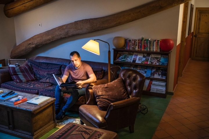 Salita de descanso en el hotel Casa Leonardo