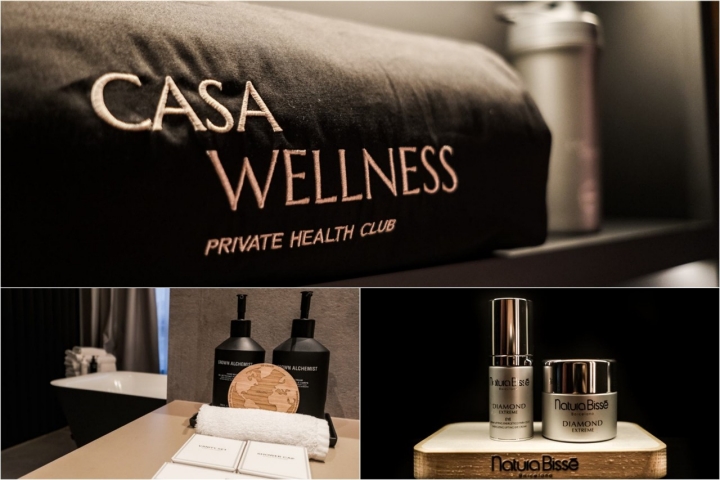 Detalles de Casa Wellness y aminities.