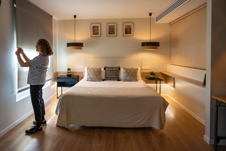 Hotel Unanue. Habitaciones