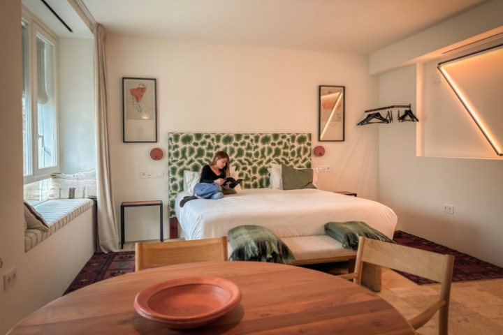 Una de las habitaciones de Viento10