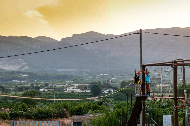 Camping La Escalada, Gandía. Multiaventura