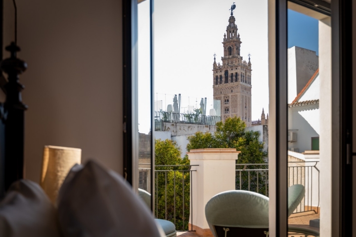 La Giralda desde una de las habitaciones