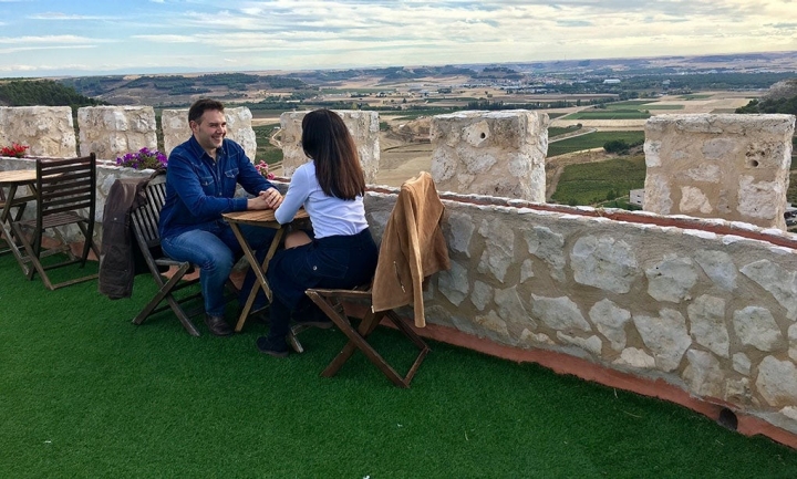 Al estar en el punto más alto de la provincia, las vistas son muy interesantes