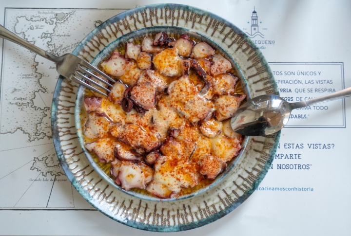 Pulpo A Feira con tetilla