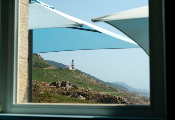 Las vistas del 'Faro Silleiro' desde el 'Faro Pequeño'