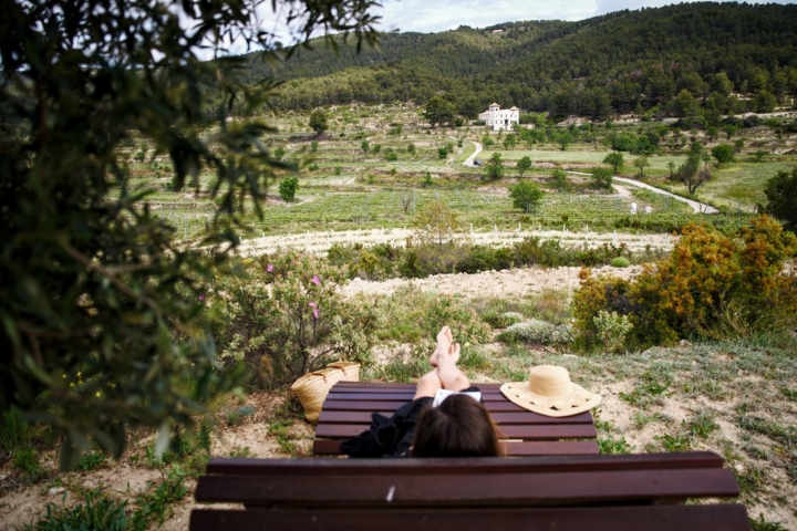 Aquí no hay buena cobertura, aunque sí WiFi.