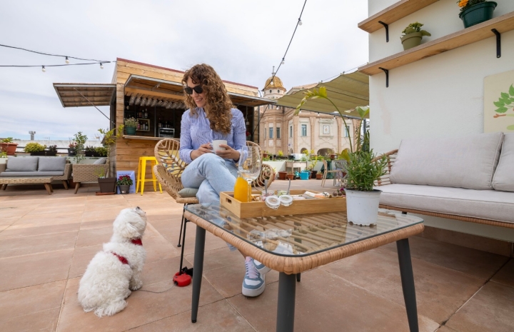 El hostel es pet-friendly. Foto: GrowersGo