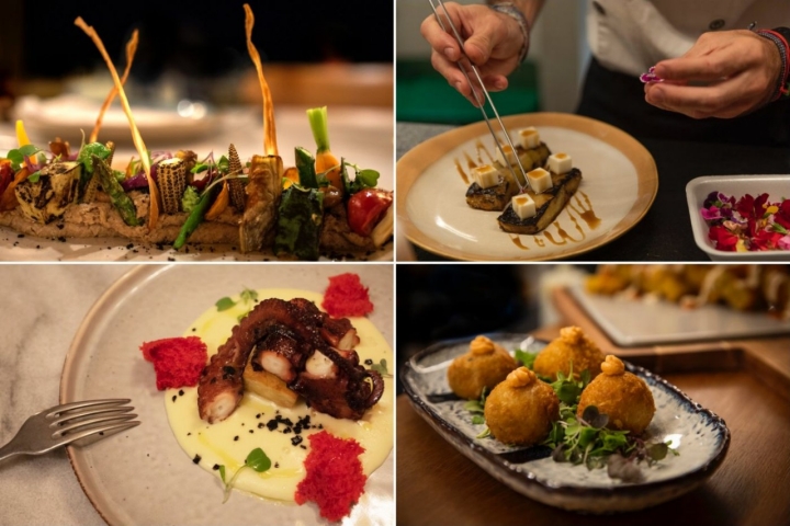 Hotel 'Nomad' (Xàbia): platos del restaurante 'Terra'