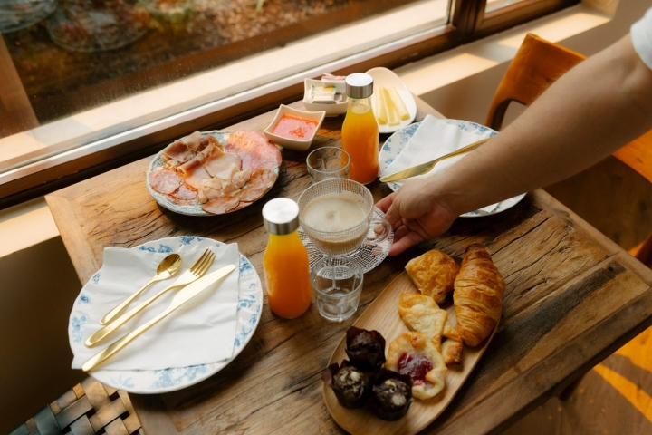 La variedad del desayuno es uno de los puntos fuertes de la oferta gastronómica