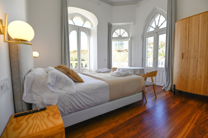 El hotel cuenta con ocho habitaciones llenas de historia.