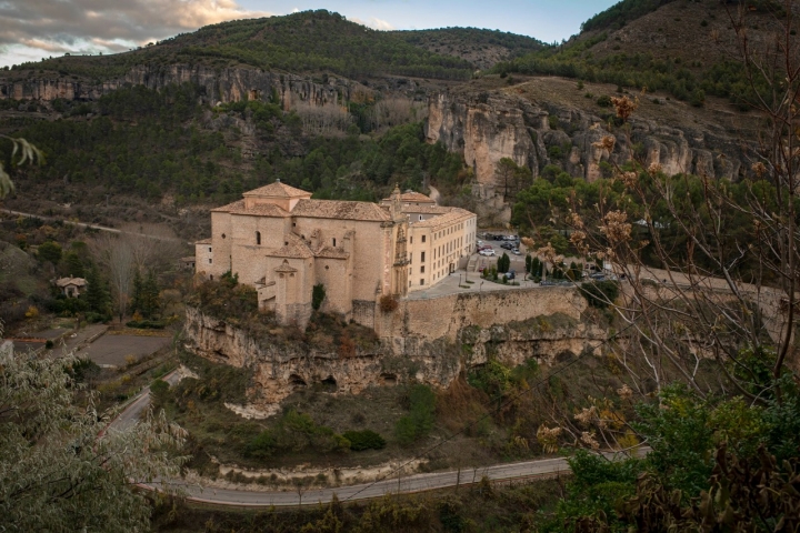 El emplazamiento del convento, un auténtico lujo.