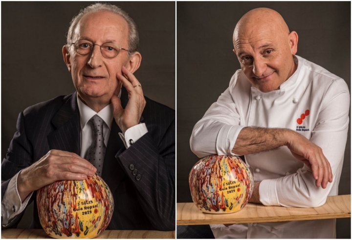 Los 3 Soles Guía Repsol: José Monje ('Vía Veneto') y Toño Pérez ('Atrio').