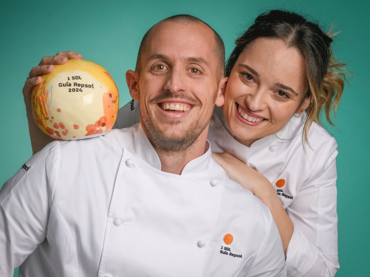 Diego Aguilar y Cristina Cánovas