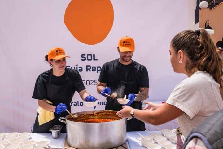 Repartiendo la garbanzada