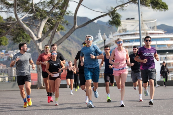 Paco Roncero corriendo. 