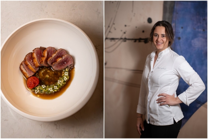 La joven chef Sandra Jorge defiende en ‘Xanglot’ una cocina de mercado imaginativa basada en un producto de primerísima calidad.