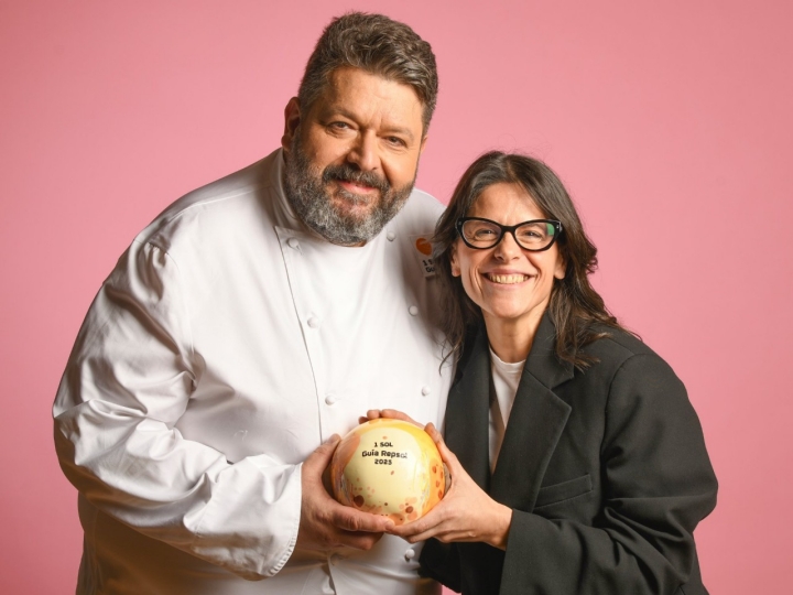 Patxi Zumarraga y Patricia Haramboure de 'Haramboure'.