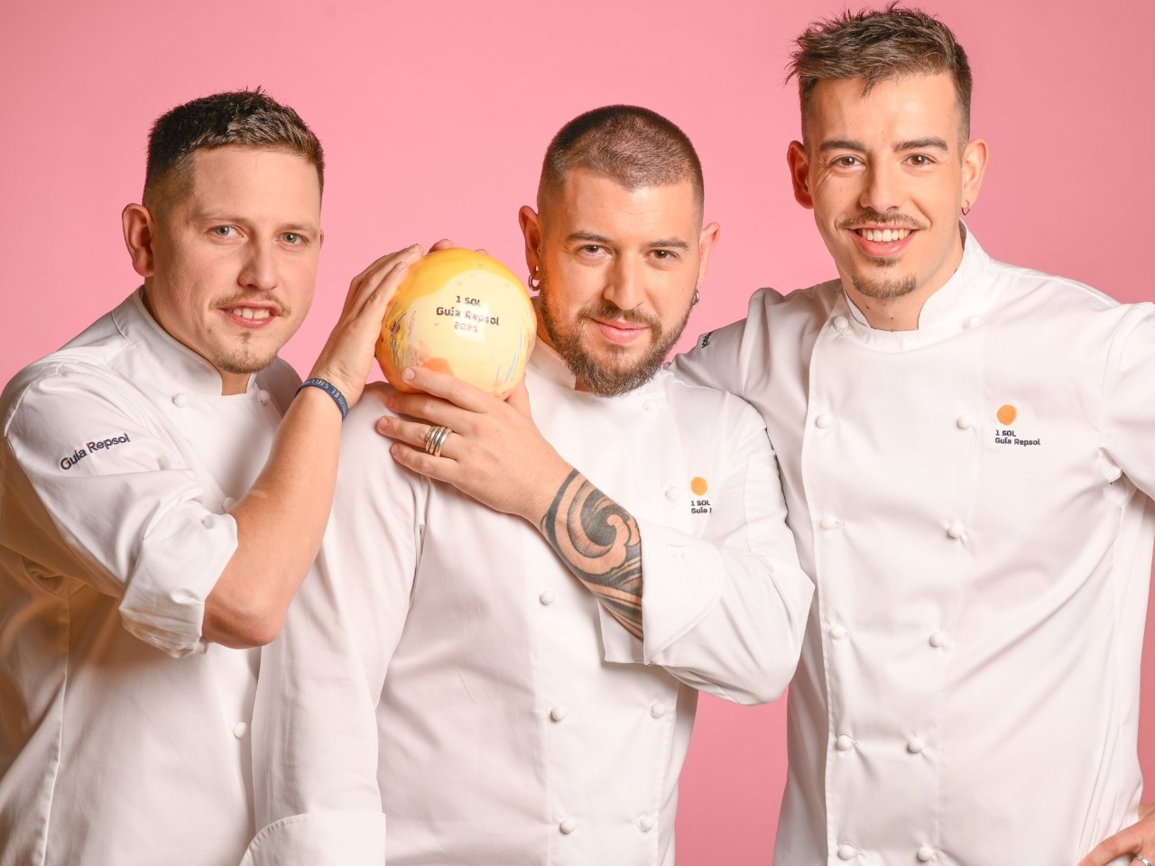 Mauro Rivas, Joan Costa y Armand Vidal de 'Sol Post'.