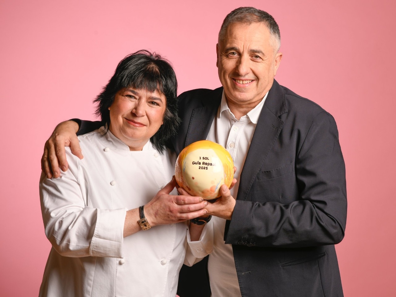 Susana Eguizabal y Demetrio Domínguez de 'Sopitas'.