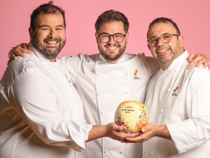 Jonathan Padrón, Adrián García y Juan Carlos Padrón de 'Poemas'