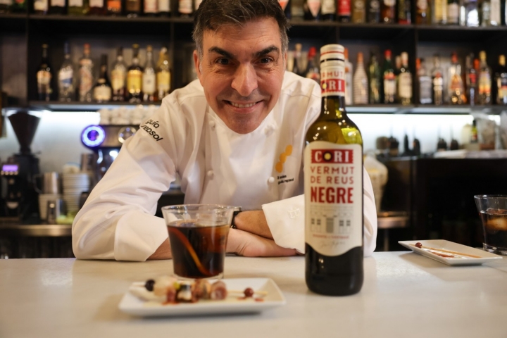 El chef Ramón Freixa, uno de los protagonistas en este vermú tan exclusivo. 