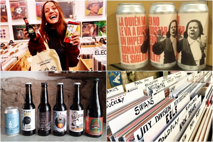 Algunas de las etiquetas de las cervezas que tienen a la venta aluden a memes que ya forman parte de la cultura popular. Foto: Facebook ‘Grans Records’