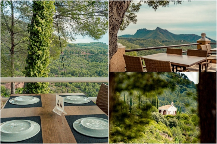 El Parque Natural del Desierto de Las Palmas luce más desde esta terraza. Foto: Facebook 'El Desierto'