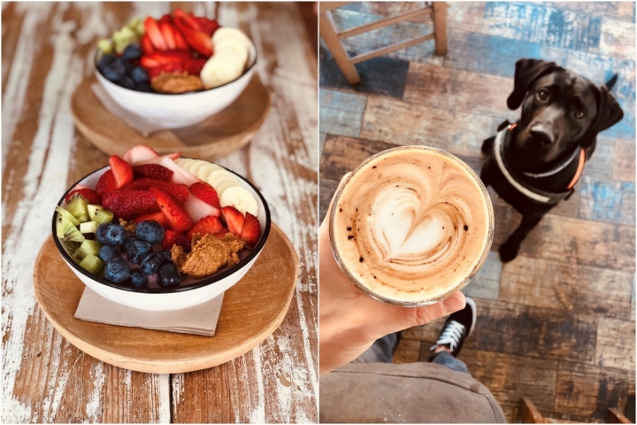 Bowls coloristas y rico café en Jávea. Foto cedia