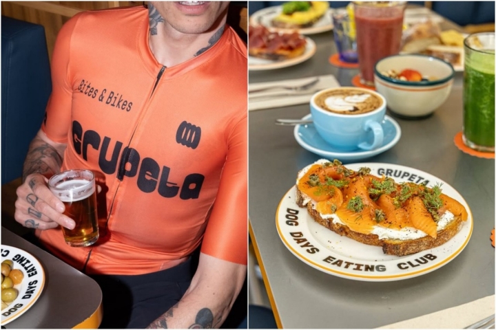 Aquí todo gira alrededor del ciclismo. Foto: Instagram ‘Grupeta Bar’