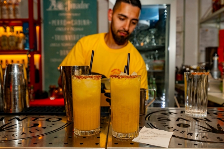 La coctelería es otra de las claves de este mexicano.
