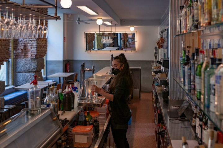 'La Lorenza', apetecible desde la barra. Foto: Sofía Moro