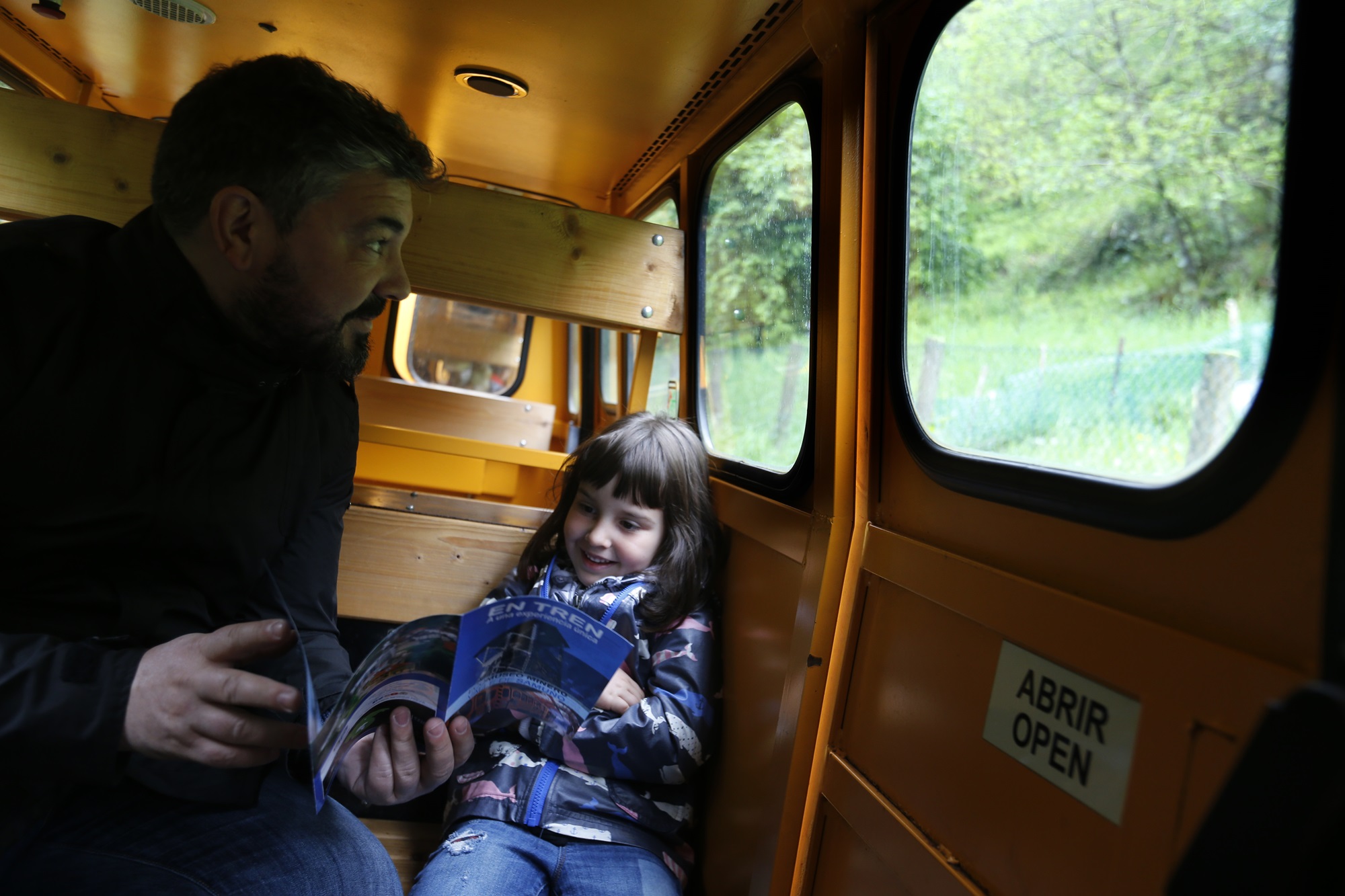Un viaje centenario en el tren del carbón