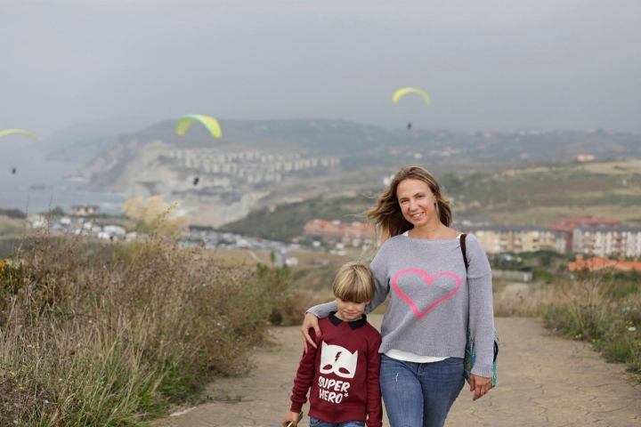 Solo un agradable paseo separa el lugar de despegue de 'Fangaloka'.