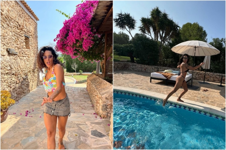 El Hotel 'Can Guillem', el lugar seguro de la presentadora. Foto: @lorenastell (Instagram)