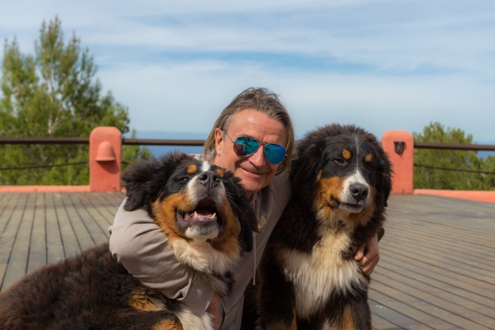 El contacto con la naturaleza es uno de los grandes valores de esta zona para Nacho Cano.
