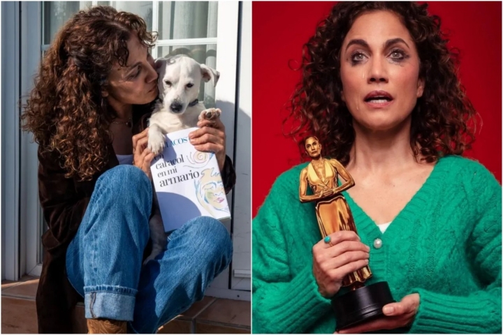 Está a punto de lanzar su novela ‘Un caracol en mi armario’. Fotos: @acostatoni