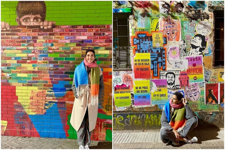 La actriz es una viajera empedernida. Foto: Instagram