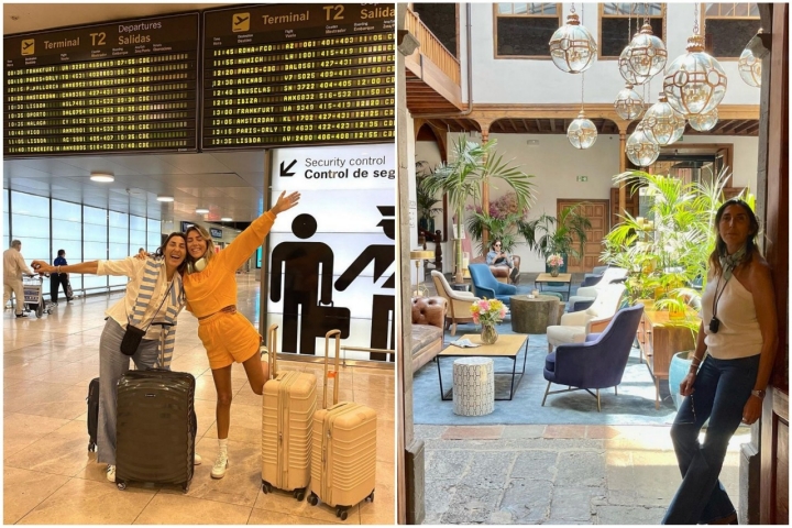 Con a su hija, la 'influencer' Anna Padilla, ha rodado 'Te falta un viaje'. Foto: Instagram