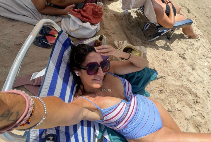 La actriz adora la playa. Foto: Instagram