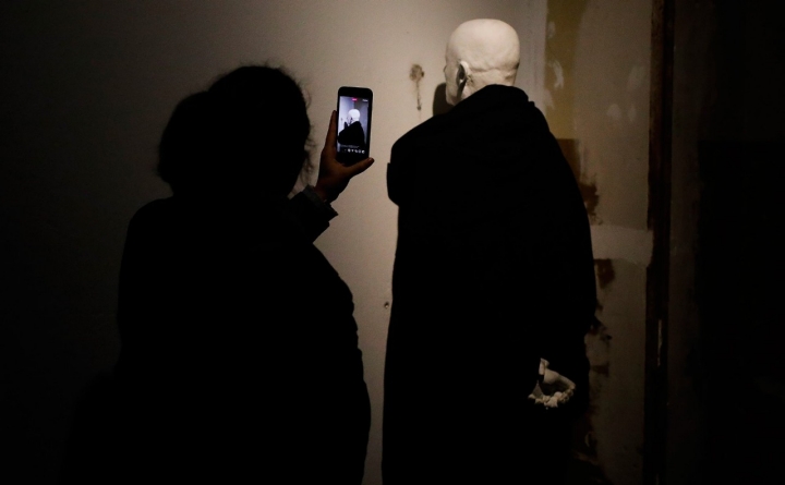 Obra de la exposición audiovisual de Bernardi Roig.