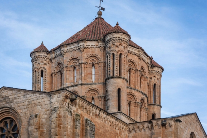 Cimborrio de la Colegiata de Toro, mayor que los de Zamora y Salamanca.