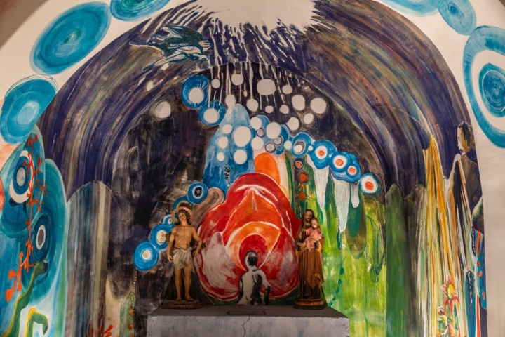 Interior de la Iglesia Sant Víctor de Seurí (Sort)