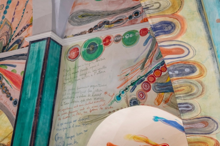 Interior de la Iglesia Sant Víctor de Seurí (Sort)