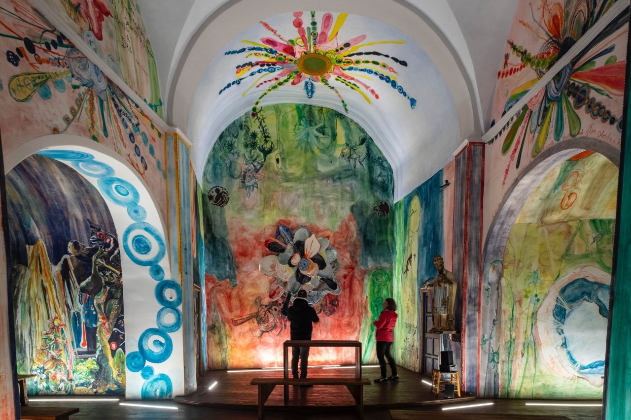Interior de la Iglesia Sant Víctor de Seurí (Sort)