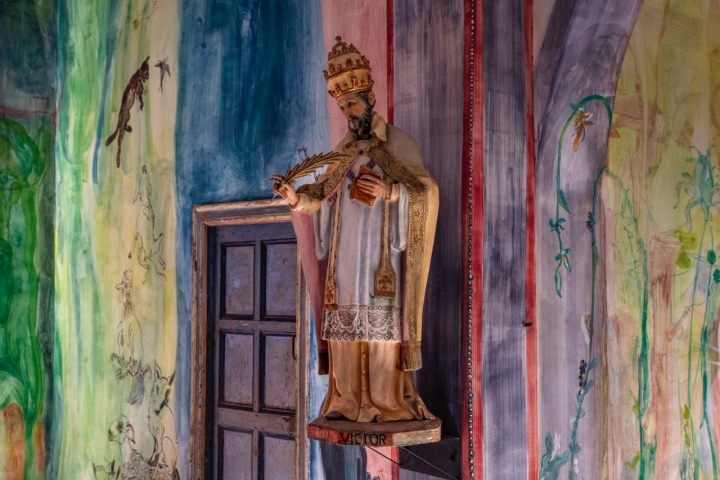 Interior de la Iglesia Sant Víctor de Seurí (Sort)