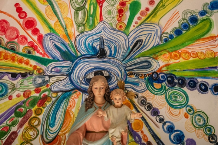 Interior de la Iglesia Sant Víctor de Seurí (Sort)