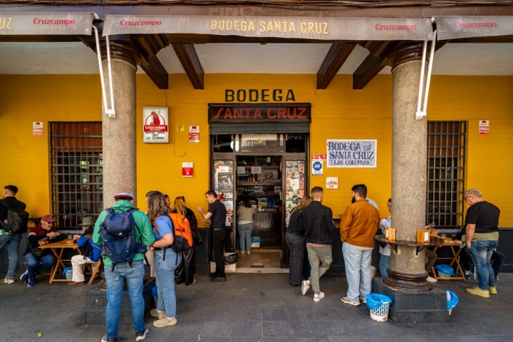 La 'Bodega Santa Cruz'.