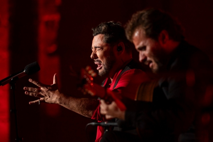 El cantaor Miguel Poveda. Foto: Fundación Fernando Núñez.